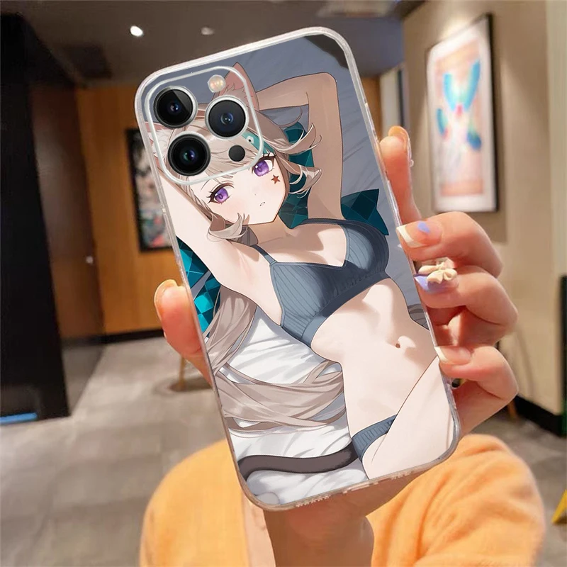 

Anime kawaii girl Phone Case Carcasa Funda For iPhone 17 Pro Max Air 16 15 14 13 Pro Max 15 16 Pro 15Plus Case