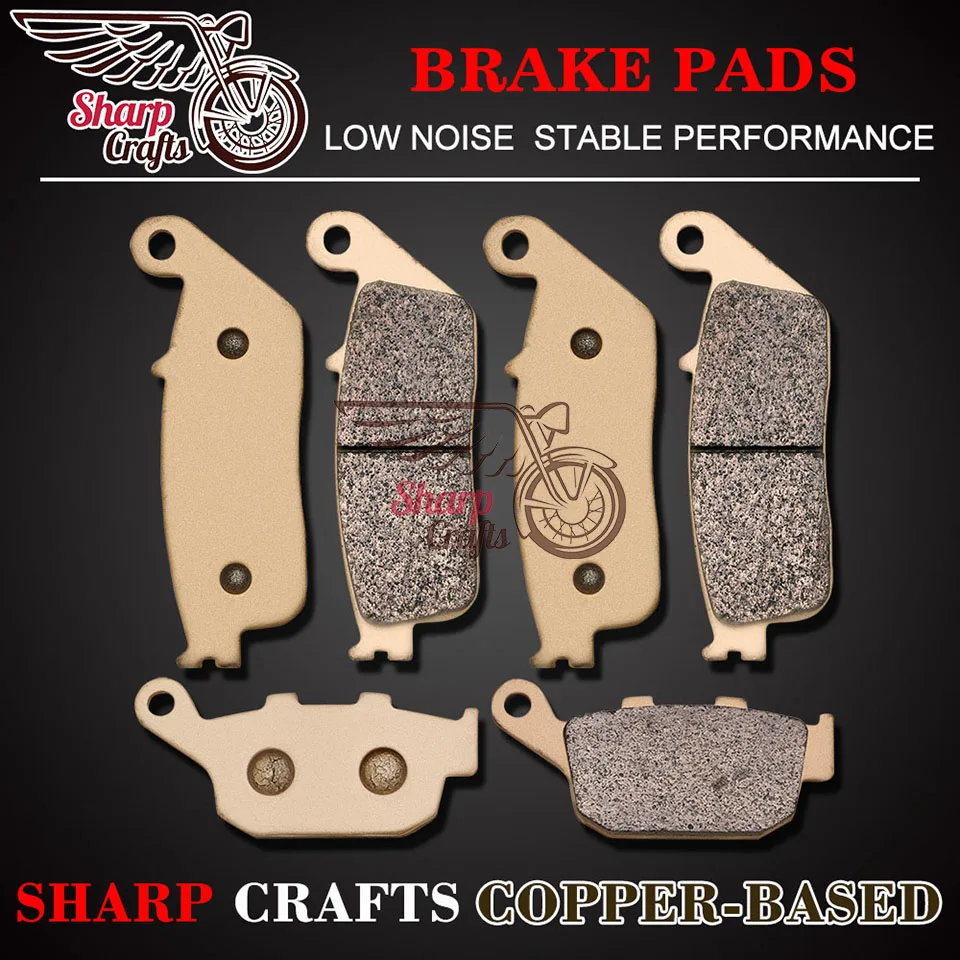 New Motorcycle parts Front Rear Brake Pads For Honda CB650 CB650F CBR650 CBR650FA CBR250RR CB400SF F2N CB400 CBR400RR CBR600 FAB