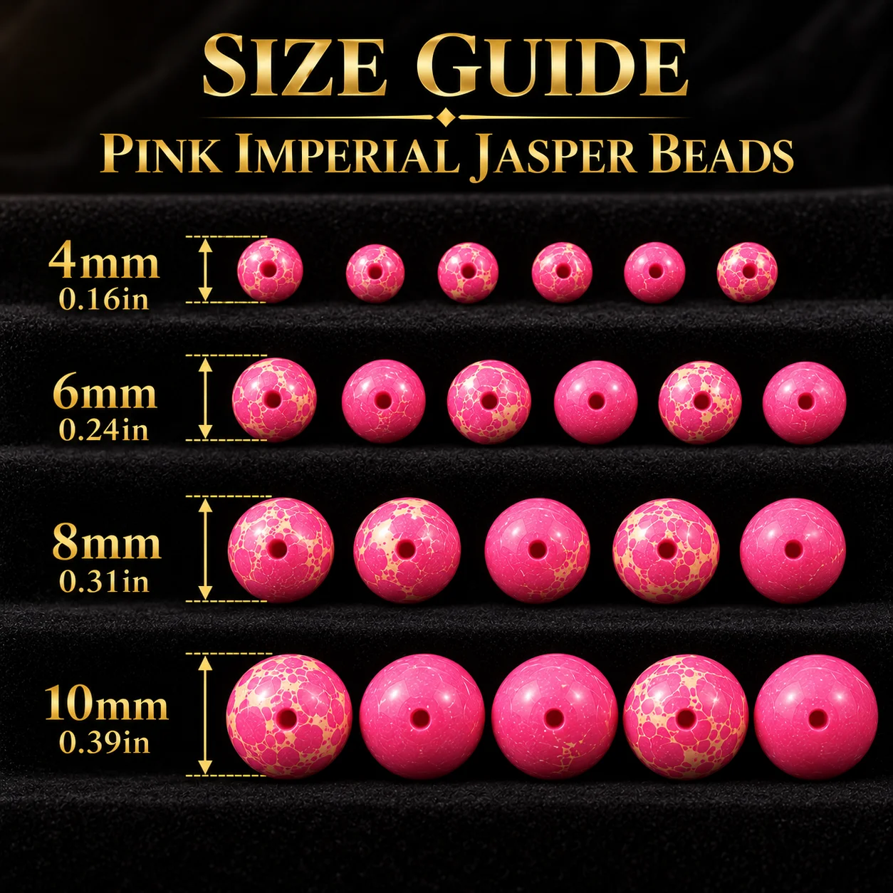 4-10mm 18-45pcs Imperial Pine Pink Handmade DIY Jewelry Making Beads Loose Bead Bracelets Necklaces Decorative Accessories