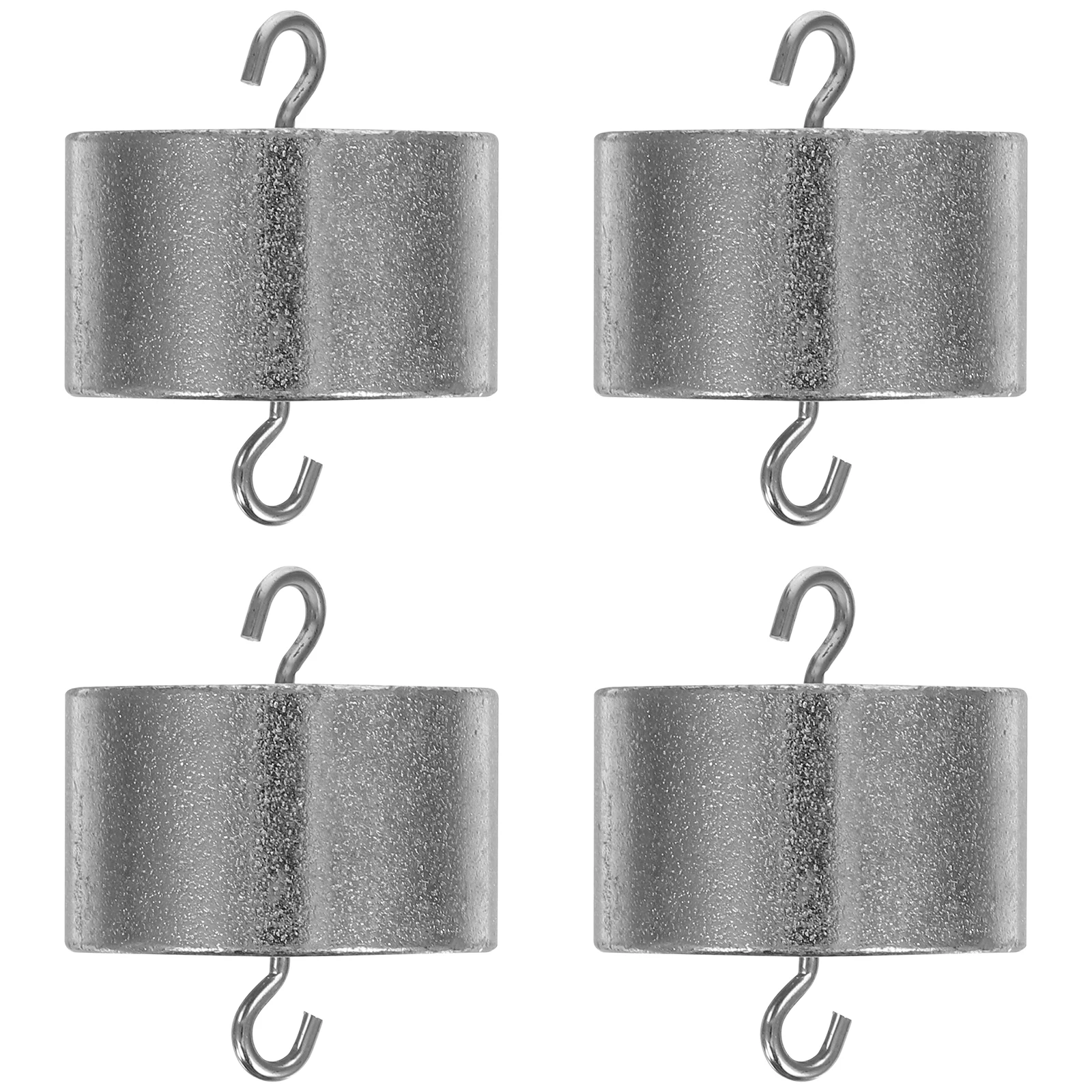 

4pcs Double Hooked Metal Calibration Weights 200G Each Precision Lab Balance Mass For Science Education Standard Scale