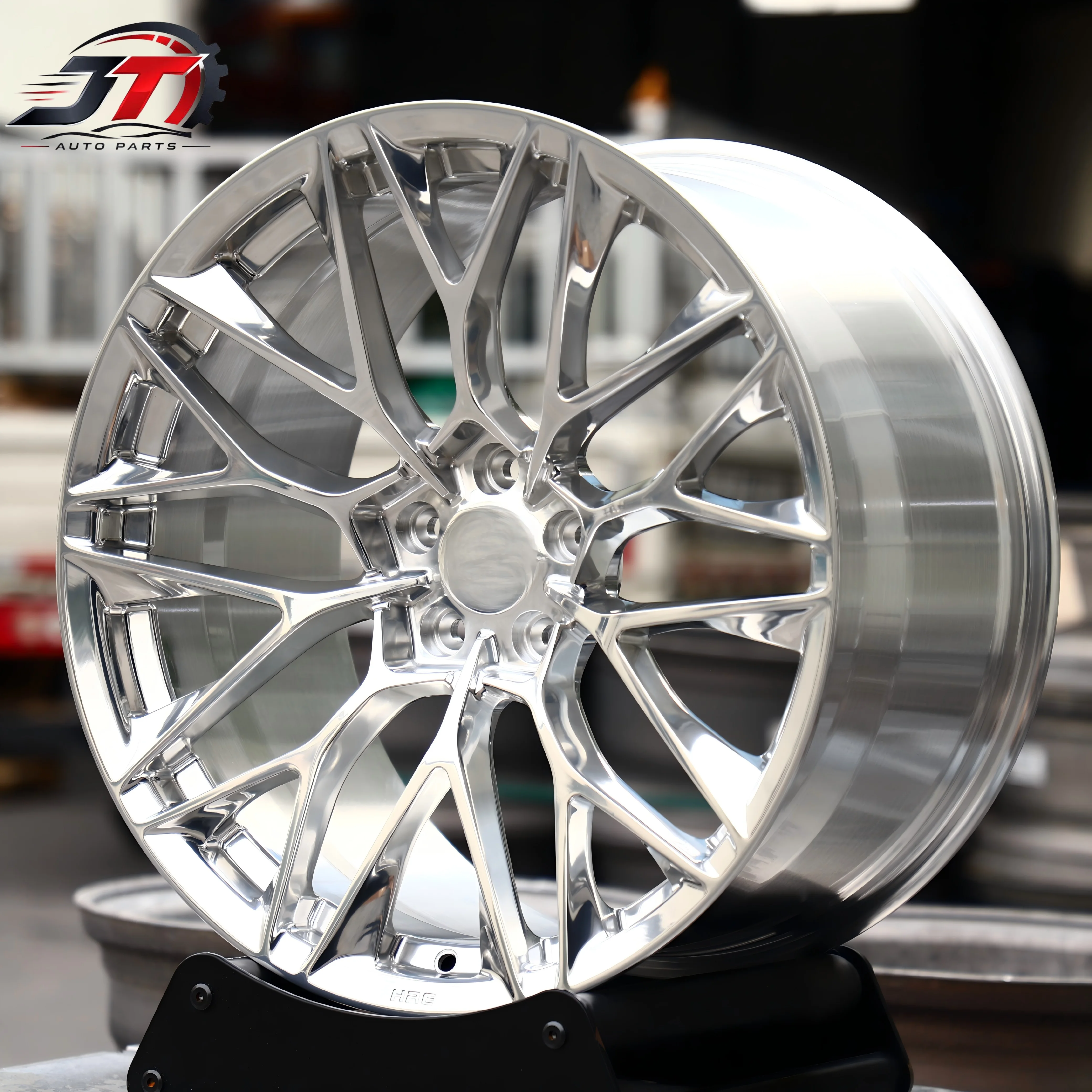 Кованые диски JT Custom 19x8.5 20x9.5 20x10.5 21x11 5x112 5x120 полированные P200 с множеством спиц для M4 CSL Skytop, Z4 M40i, 8 Wh