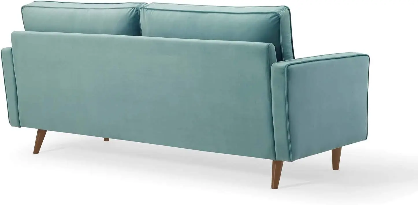 Eei-3764-Min Valour Performance Velvet Sofa, Mint