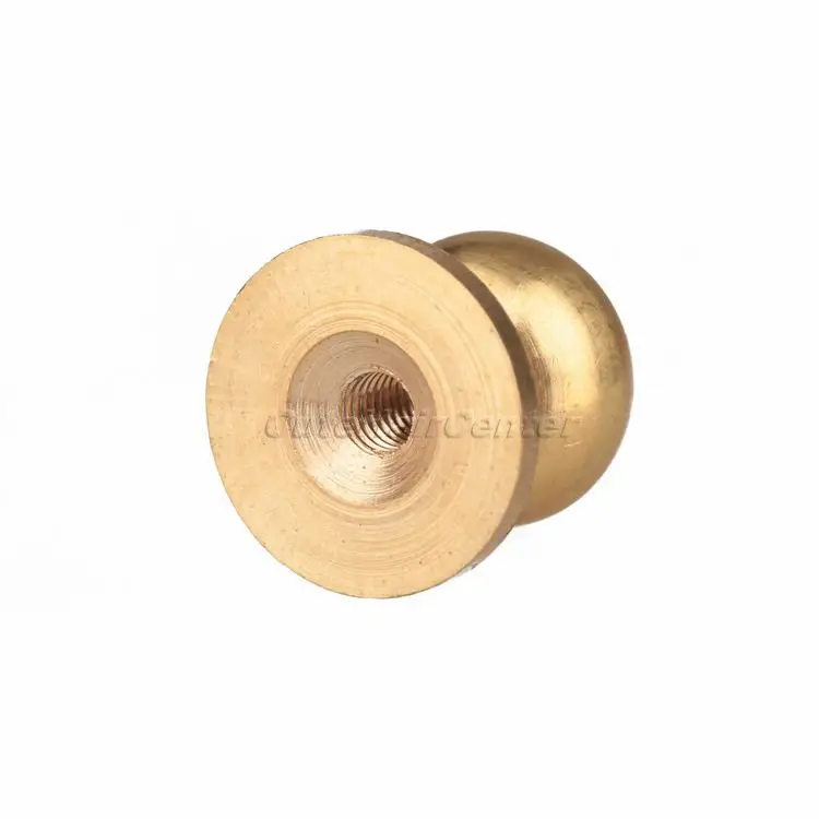 10Pcs/Set Solid Brass Rivet Round Head Button Belt Screw Chicago 5mm/6mm/7mm/8mm/9mm/10mm Studs Leather Craft Tool Hicello