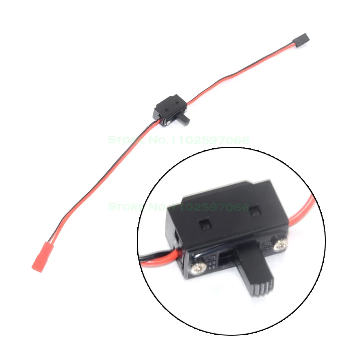 RC Receiver Battery Switch ON OFF /w JR JST Plug For 1/10 1/16 Himoto 1:18 RC Car Boat Aircraft HSP HPI Wltoys Himoto Redcat