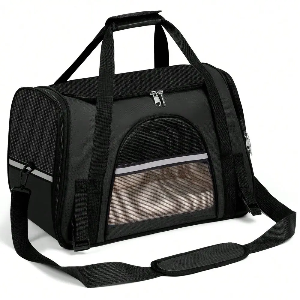 

Carriers Dog Carrier Pet Carrier For Small Medium Cats Dogs Puppies To 20lbs, TSA Airline Approved Small Dog Carrier Soft Si