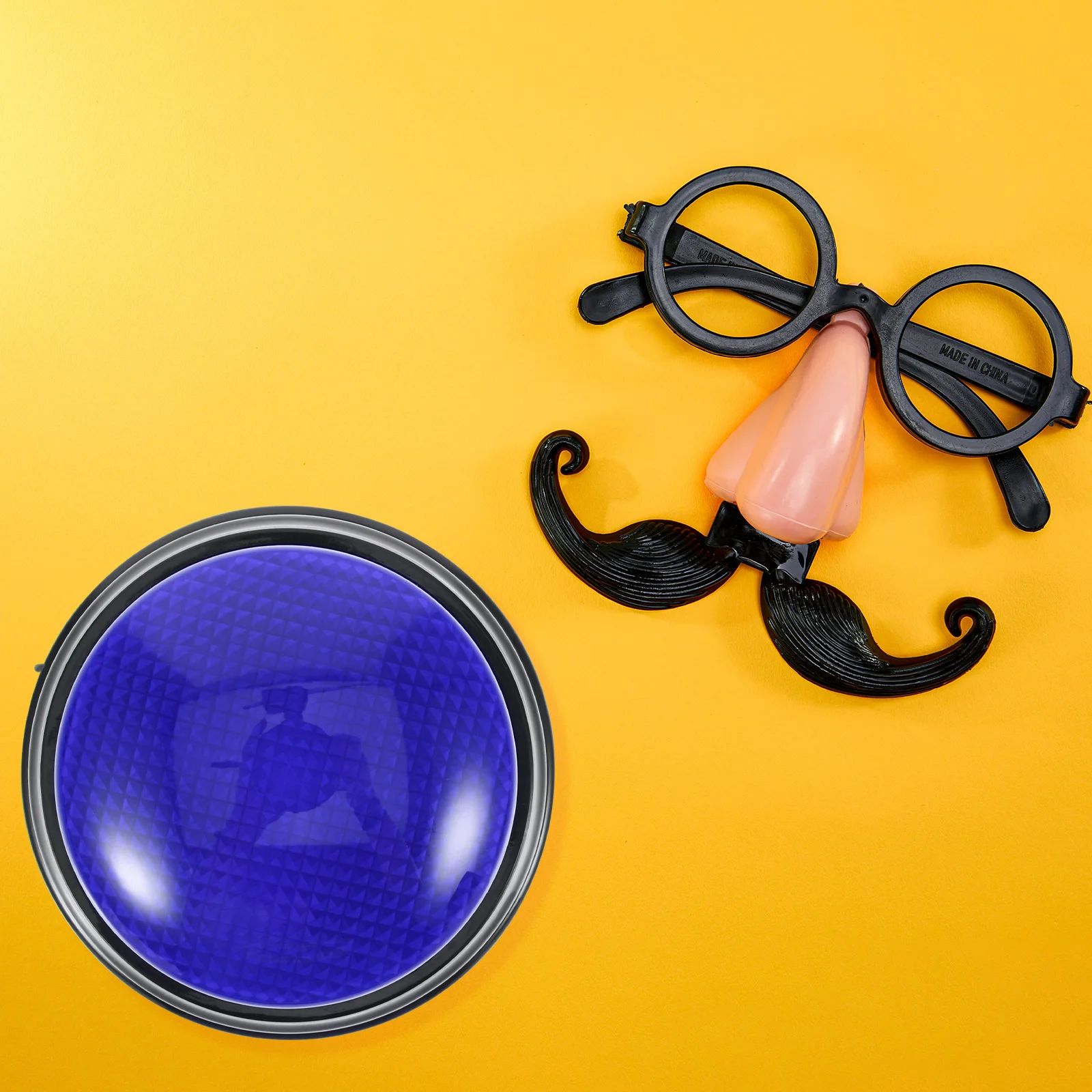 1 szt. Przycisk Dźwiękowy Światło Efekt Dźwiękowy Gra Imprezowa Festiwal Ślub Dowcip Rekwizyt Elektroniczny Generator Szumów Akcesoria Imprezowe Prezent Dowcipny