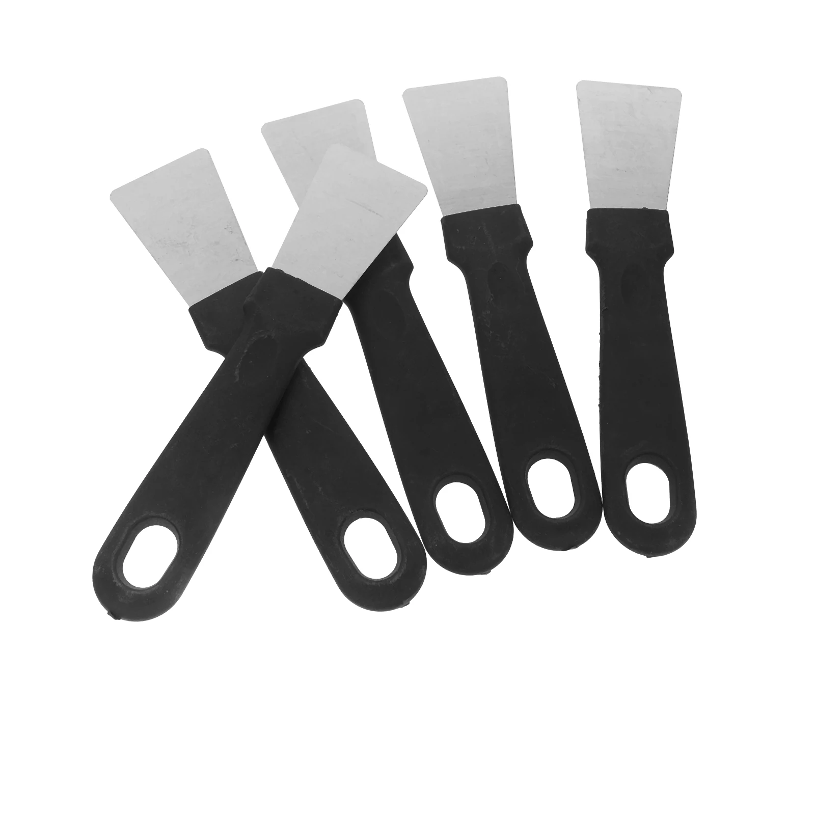 

5pcs Stainless Steel Cleaning Shovels Freezer Ice Scraper Dish Grill Floor Fridge Tool Ergonomic Handle Metal