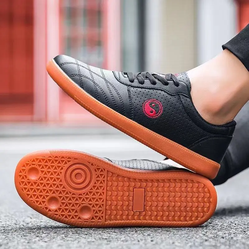 Comfortable and wearable Tai Chi shoes 2025 summer men's and women's sports shoes Professional anti-slip martial arts shoes