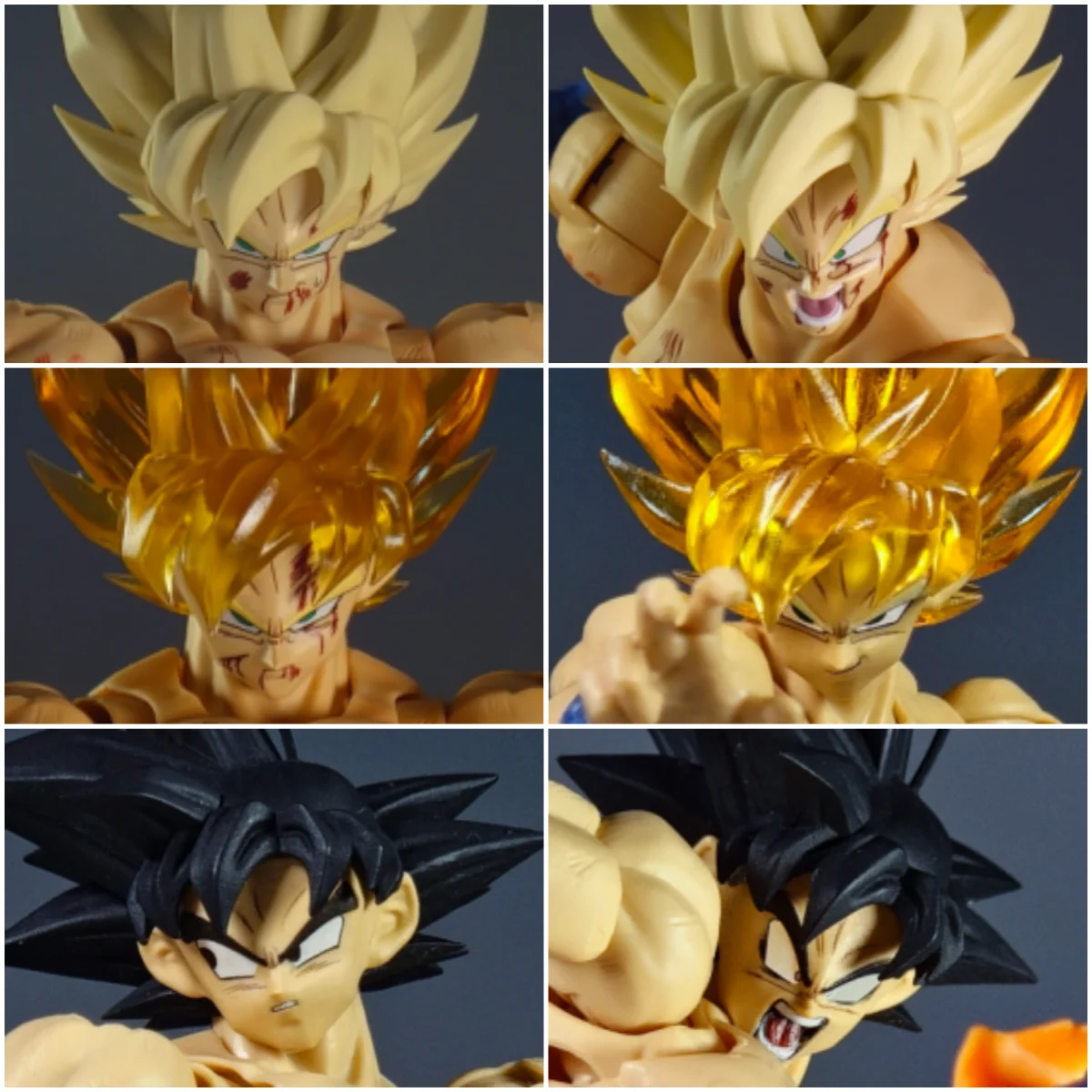 

Доставка в течение 24 Dcg Toys Dragon Ball Z Shf Super Saiyan Ssj Son Goku Heads Kit Аниме Фигурка Модель Коллекция Игрушки Подарки
