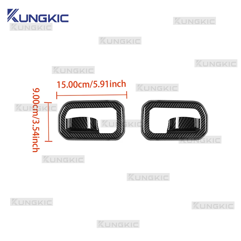 غطاء مقبض الباب الداخلي للسيارة لسوزوكي جيمي 3/5-Doors Nomade 2018-2025 واقي إطار المقبض الداخلي ملحقات داخلية #2