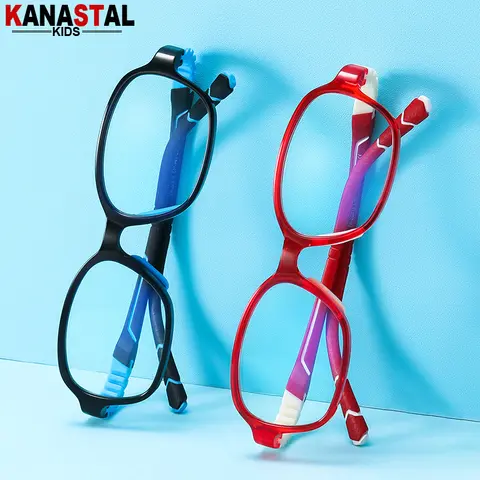 어린이 안티 블루 라이트 안경 어린이 독서 안경 처방 근시 안티 방사선 컴퓨터 안경 TR90 안경 프레임