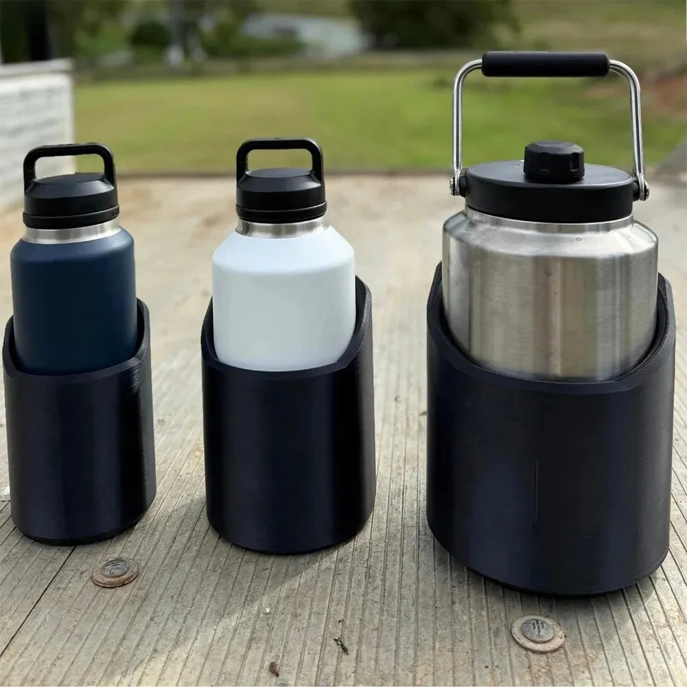 Magnetic Bottle Mounts for 46/50/64 Oz Heavy Duty Drink Holder Water Cup Caddy for Tractor Fridge Yacht RV Forklifts Bus Truck