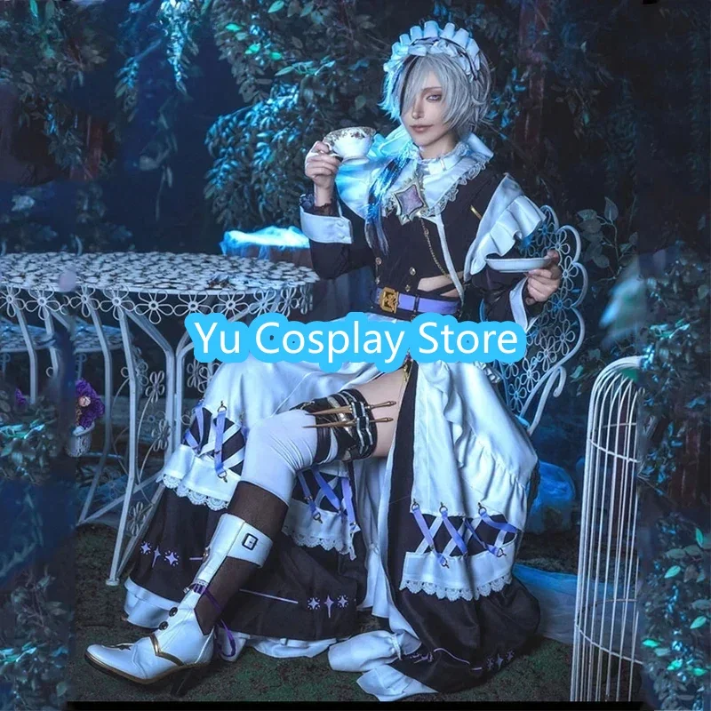 Game Nu: Carnival Blade Cosplay Costumes Women Cute Maid Dress Suit Halloween Carnival Uniforms Anime Clothing Custom Made