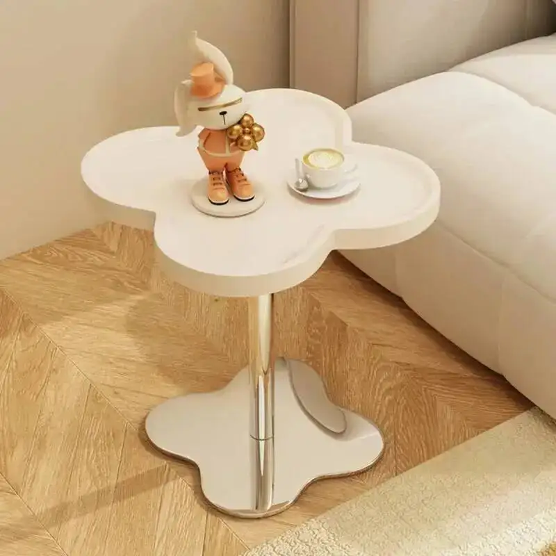 

Минималистичные дизайнерские приставные столики для спальни и прихожей, прозрачные, эстетичные, вспомогательная мебель