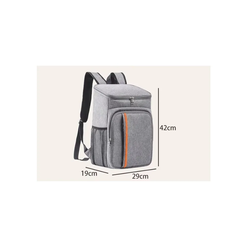 18L Portable Thermal Lunch Bag Food Box Durable Waterproof Cooler Ice Insulated Case Camping Oxford Dinner Backpacks Icebox