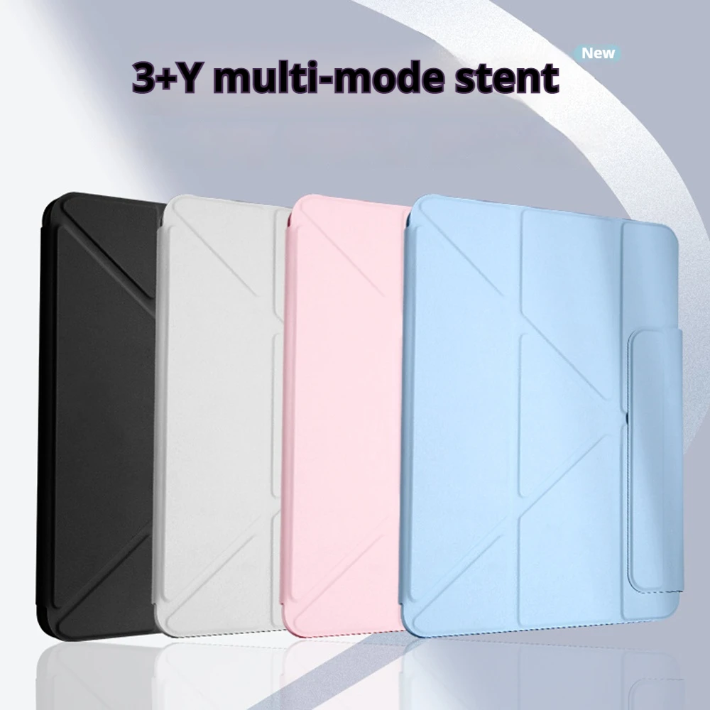 For Xiaomi Mi Pad 7 11.2 6S Pro 12.4 11 Mi Pad 8 Inch Pen Holder Tablet Case Soft Back Cover Multi Angle Stand Smart Case