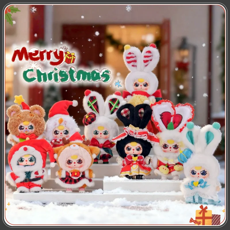 Neue Ankunft Baby Drei Halloween Weihnachten Serie Plüsch Blind Box Nette Trendy Spielzeug Puppe Dekoration Ornament Tasche Charme Puppe