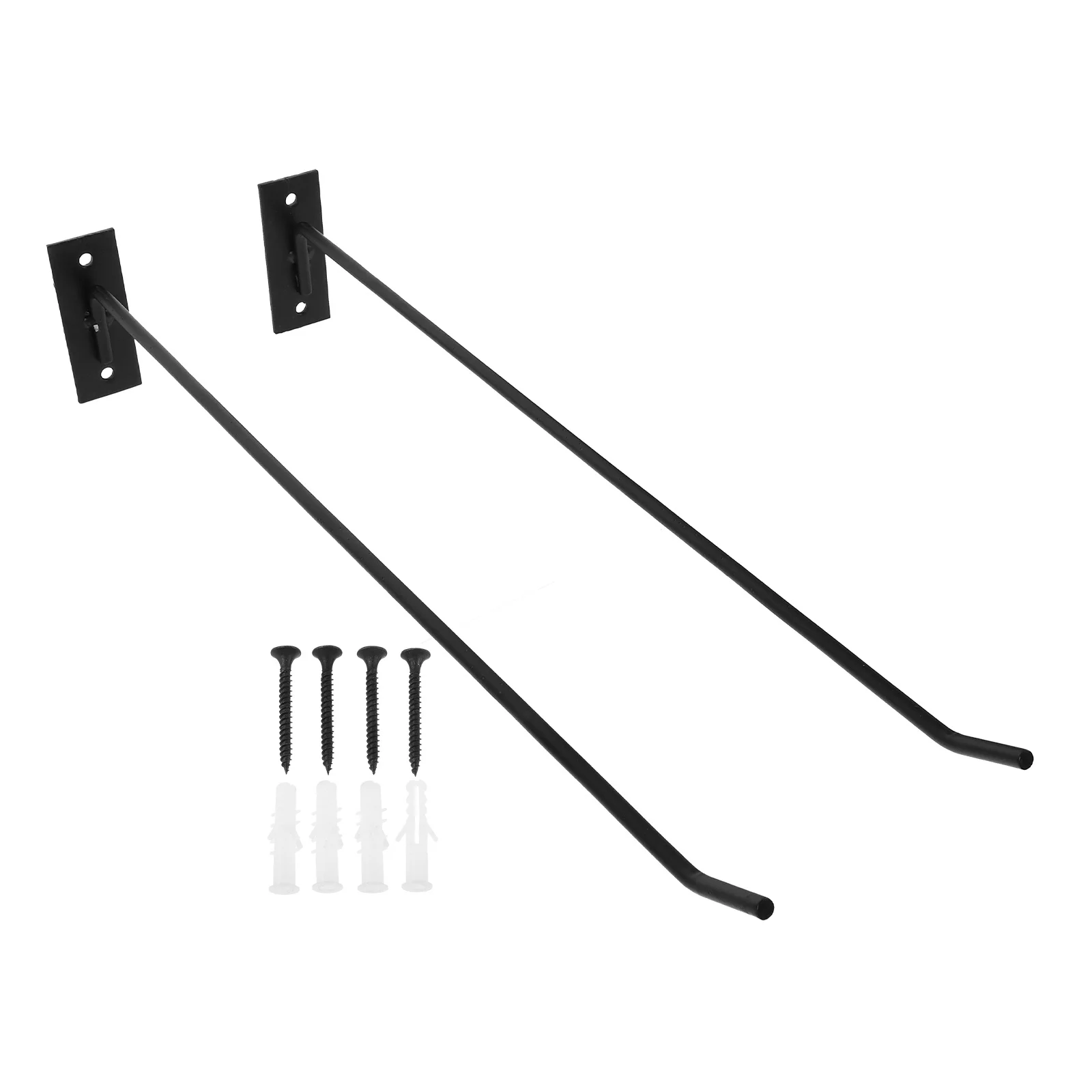 

1Pair Wall Mount Ball Holder Sports Equipment Storage Rack for Basketball Football Volleyball Yoga Balls Elegant Space Saver