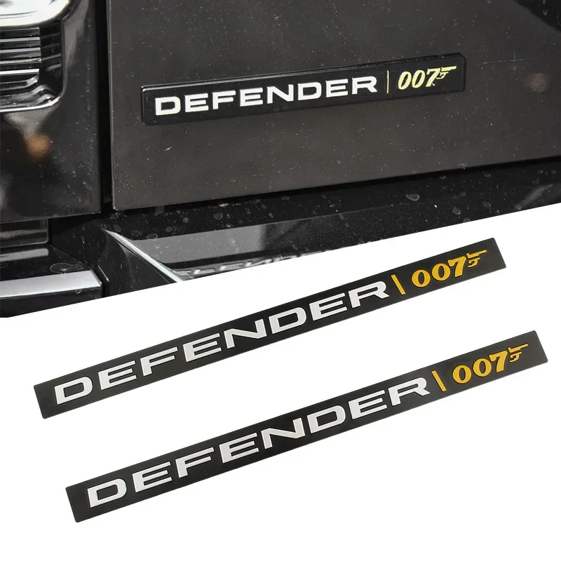 

DEFENDER 007 letter logo car stickers for Land Rover Defender Collector Edition body refit accessories side door decorate label