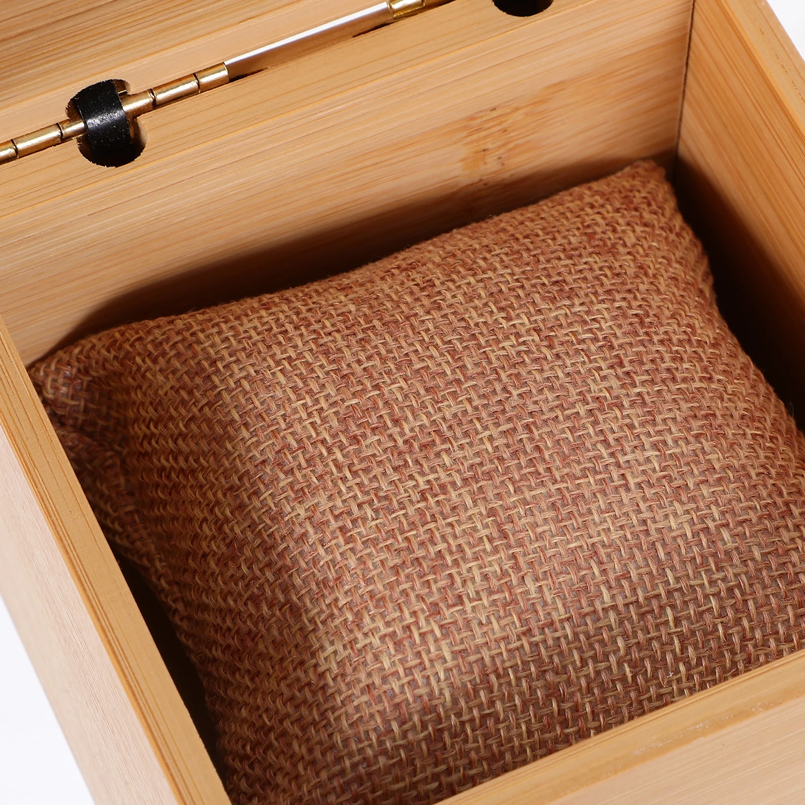 

Single Watch Bamboo Storage Case Minimalist Display Holder Travel Jewelry Watch Display Case For Men Organizer Gift Packaging