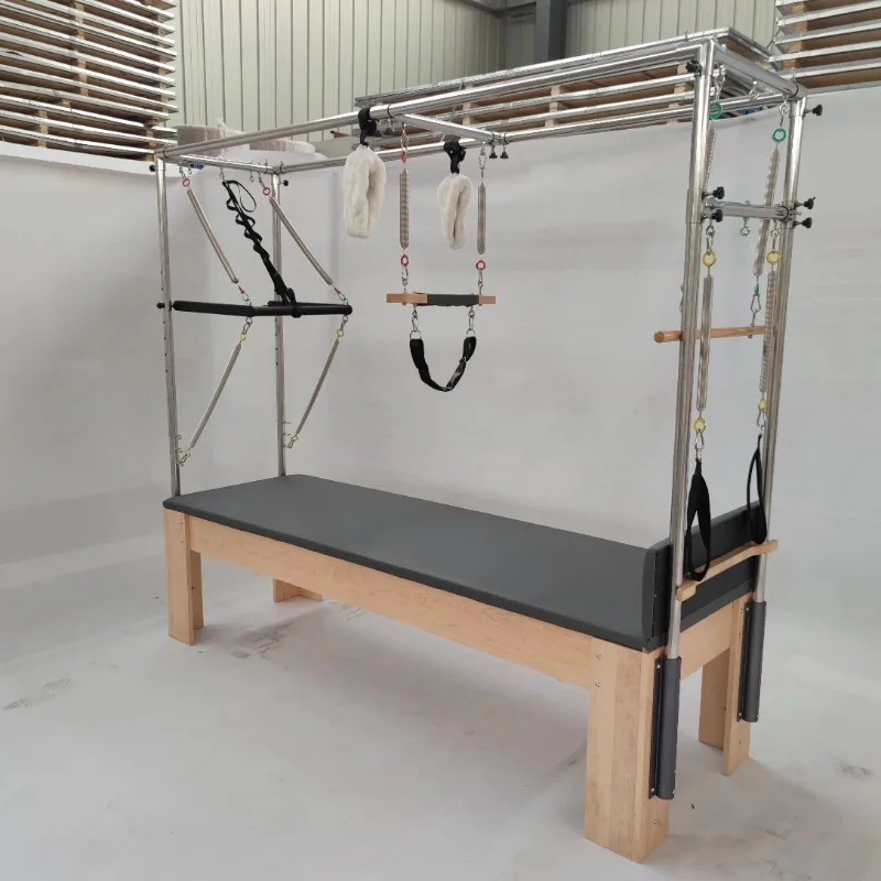 Deren Pilates EquipmentMaple Studio Fitness lit en bois Durable offres spéciales équipement d'exercice de base