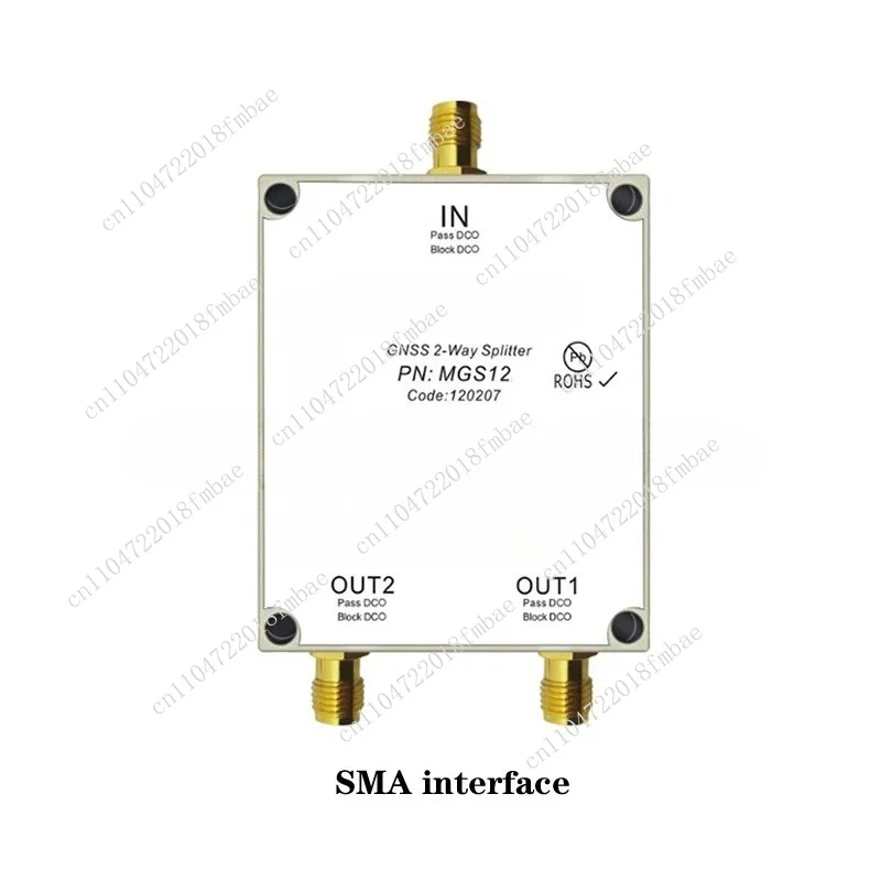 MGS12, GPS One Point Two Power Splitter, GNSS Intelligent Two Power Splitter, N SMA TNC Type GPS Beidou Power Splitter