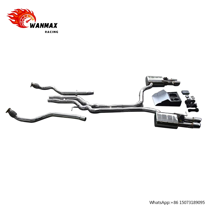 

Выхлопная система Valvetronic для Audi Q5/SQ5 3.0T V6 (2018-2023), высокопроизводительная, из нержавеющей стали, с дистанционным управлением