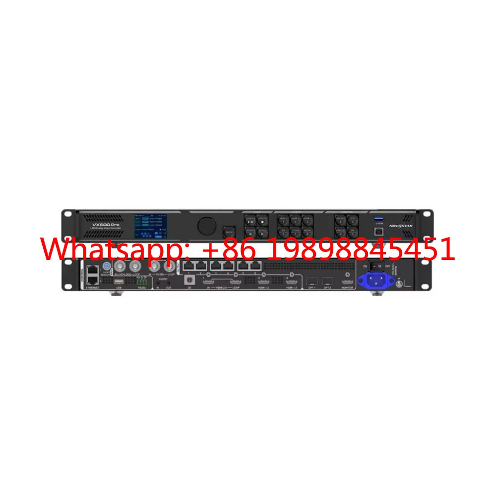 

Nova VX600 2‑in‑1 LED Controller 3.9M Pixels 4K HDR Splicer Indoor Outdoor Advertising VR