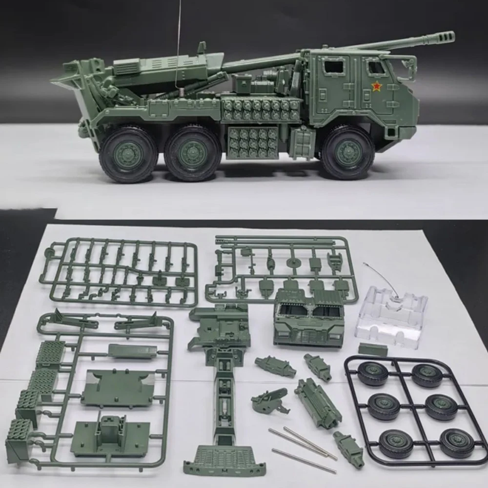 ViiKONDO Military Vehicle Toy Model Kit 1/72 Scale China PCL-181 PLA 155mm Army Truck Assembly Tabletop Wargame Diorama Setting