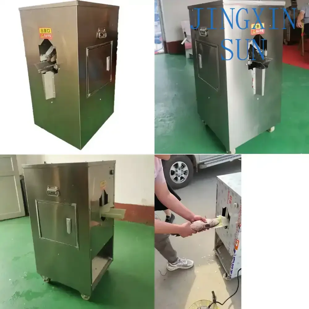 Automatic Fish Scaler Cutting Machine for Fish Processing Equipment Fish Killing Gutting Remover Machine for Commercial Use
