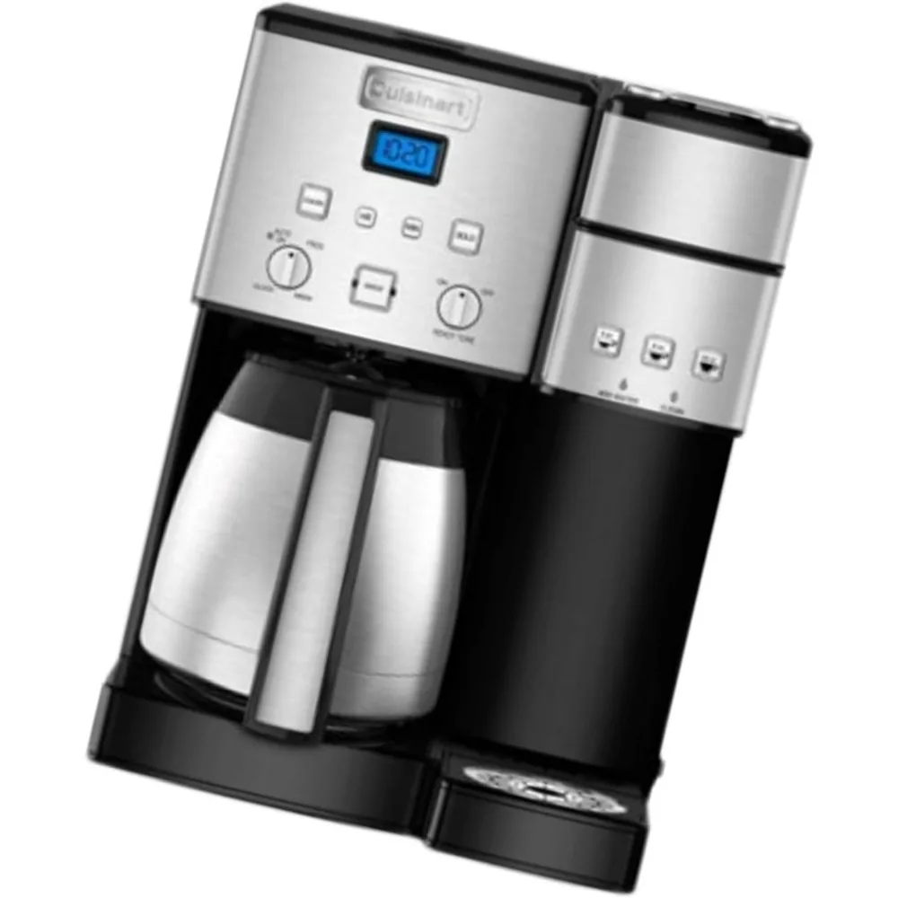 SS-20P1 Coffee Center 10-Cup Thermal Coffeemaker and Single-Serve Brewer, Stainless Steel