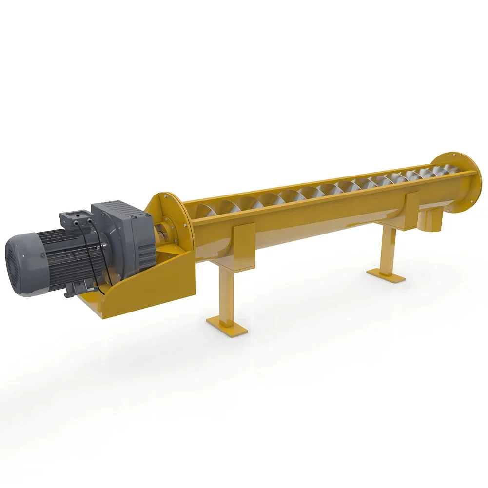 

FBD Small Cement Screw Conveyor Shaftless Screw Feeder Machine Horizontal Pellet Conveyor