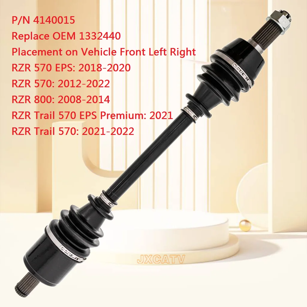 

Drive Shaft CV Axle For Polaris RZR Trail 570 RZR 800 ACE 570 ACE 325 500 1332440 1333657 1332954
