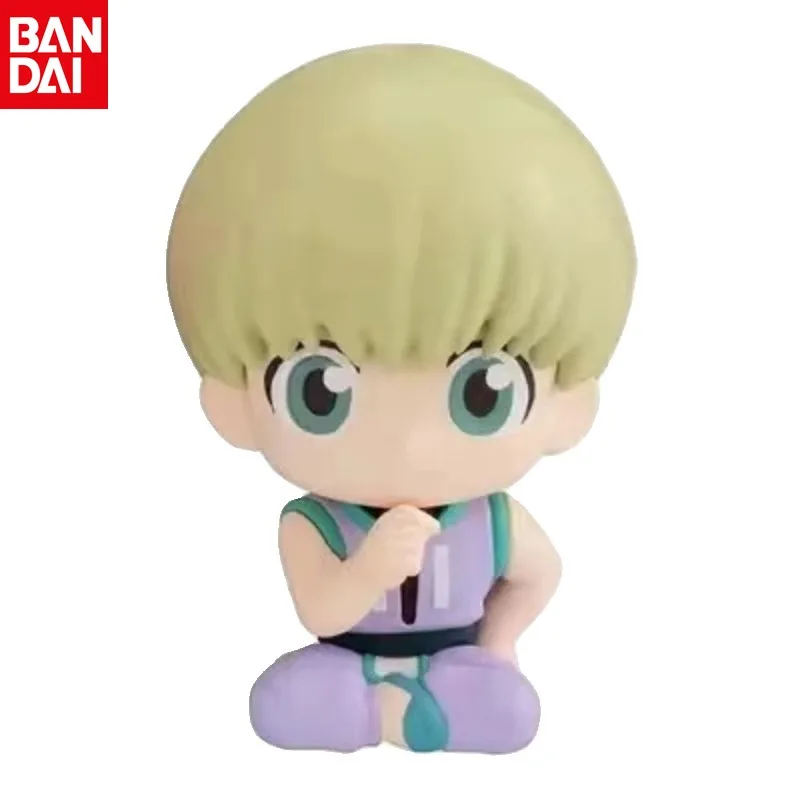 Bandai Original Food Game Hunter Character Sitting Posture Ornament 2 Movable Figure Model Collection Holiday Gift