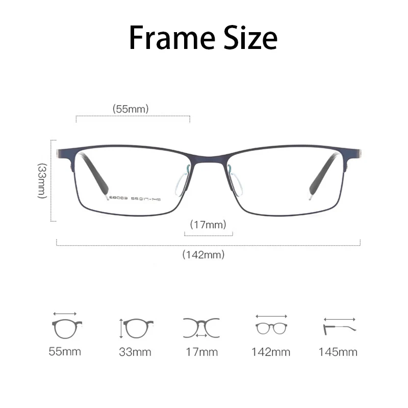 Ultra Light Titanium Alloy Sun Photochromic Reading Glasses Square Business Universal Men Photochromic Presbyopic Glasses 225