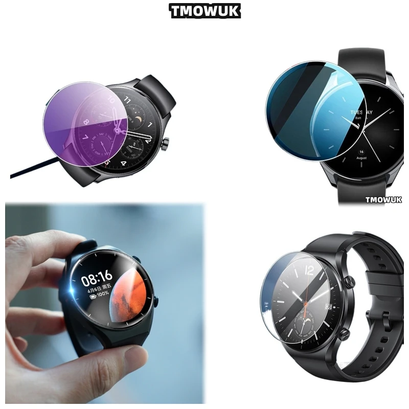 

2 7. For Xiaomi Watch S1 S3 Pro S4 Sport High - Performance Tempered Glass Screen Protector: HD Anti - Scratch 9H Hardness Ul
