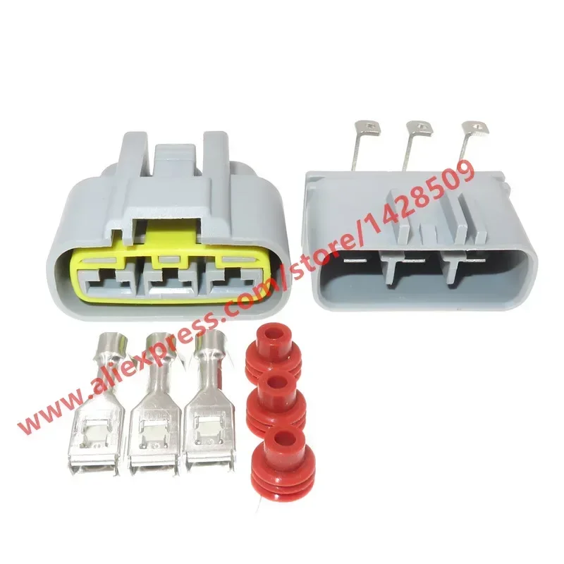 Комплект-из-3-контактных-автомобильных-электрических-разъемов-женский-и-мужской-для-печатных-плат