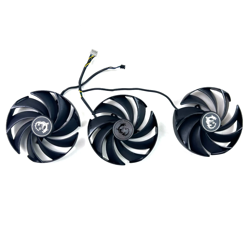 NEW Cooling Fan 95mm 4pin PLD10020B12H RTX 4070 4080 4090  For MSI GeForce RTX4070 4070TI 4080 4080Ti 4090Ti SUPER GAMING X
