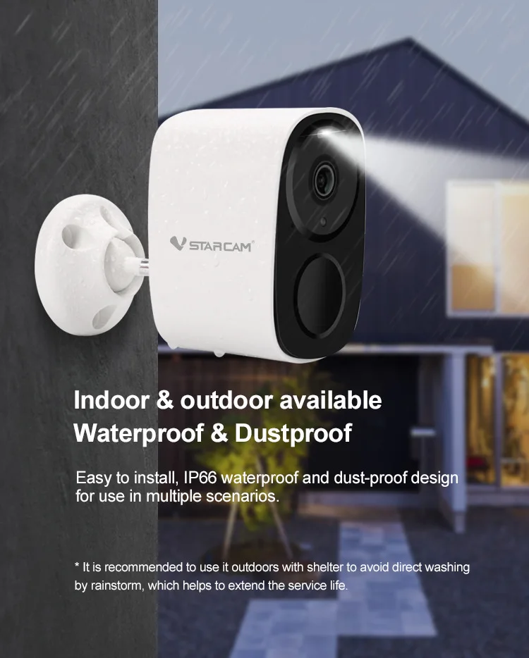 Vstarcam CB54 3MP 1296P الطاقة الشمسية منخفضة Comsunption IP كاميرا AI كشف الإنسان للرؤية الليلية أمن الوطن CCTV مراقبة الطفل