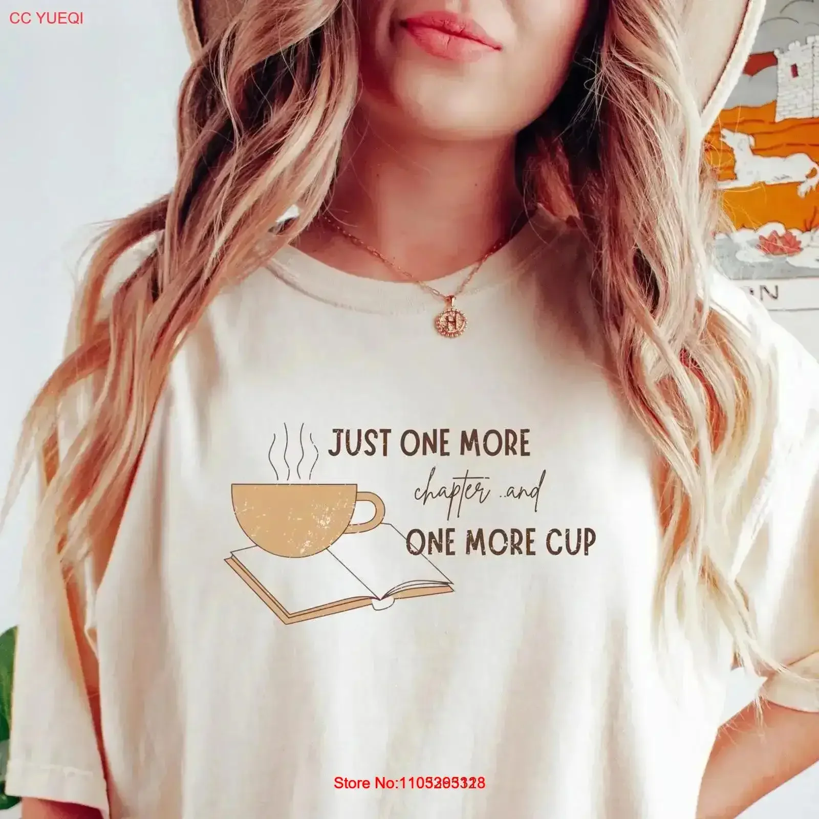 Reading tea T Shirt Lover Book Librarian Bibliophile Blogger vintage Washed fashion Casual Stretched Top For Everyday Wear