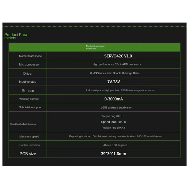 SERVO42C 42 controlador de Motor paso a paso de bucle cerrado, juego CNC, reemplazo Ultra silencioso para TMC2209, accesorios de impresora 3D B