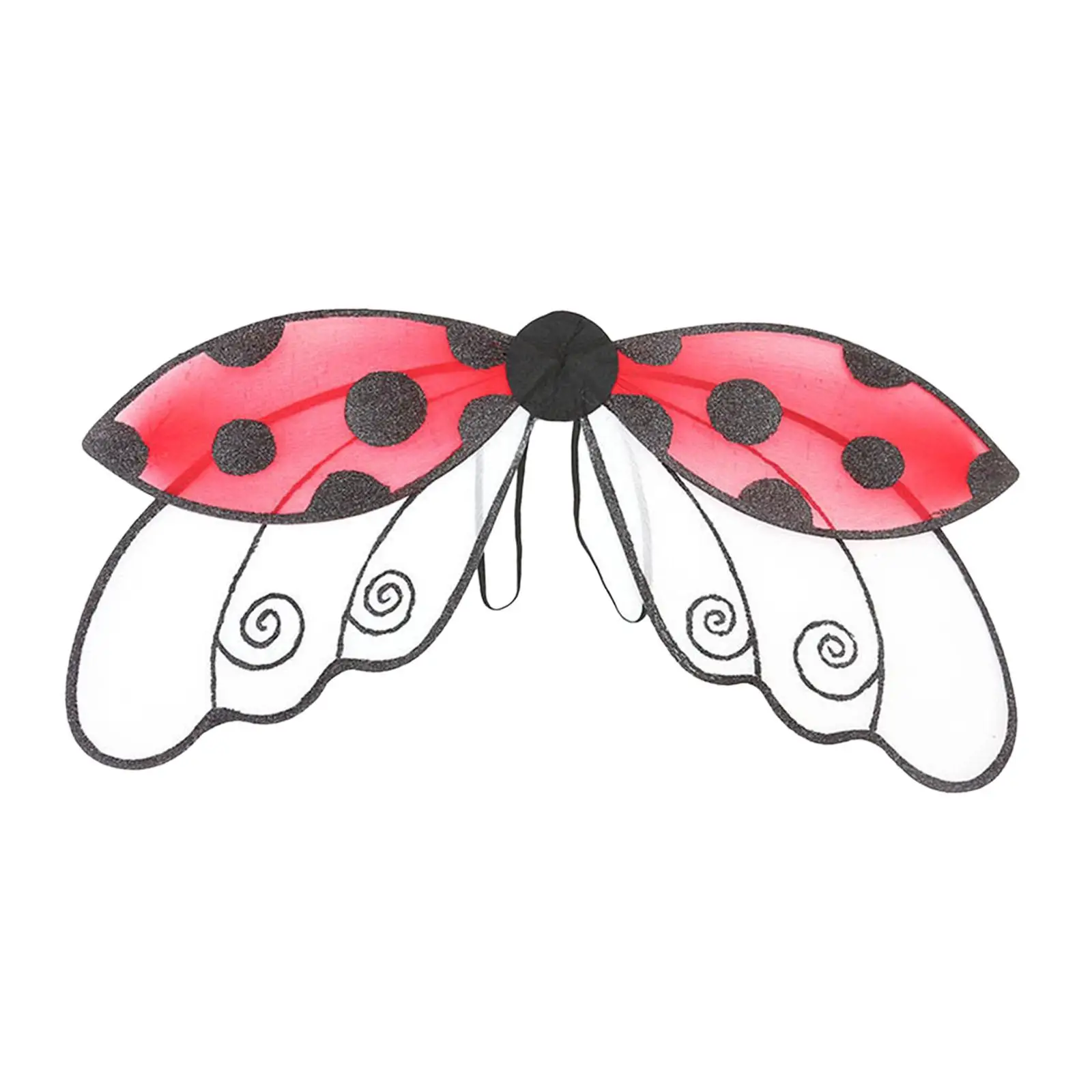 Fairy Wing Cosplay Ladybug Wing Ladybird Wing Costume Accessories for Halloween Nightclub Carnival Role Playing Party Favors