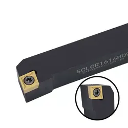 SCLCR/L 선삭 공구 SCLCR1212H09 SCLCL1616H09 SCLCR2020K09 SCLCR2525M09 CCMT09 초경 인서트용 외부 선삭 공구 홀더