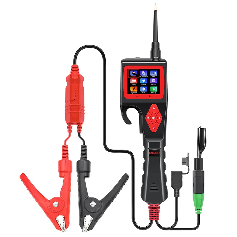Abiram Hot Sale 12V 24V Car Battery Tester Car Diagnostic Tools Automotive Tester Truck Battery Analyzer