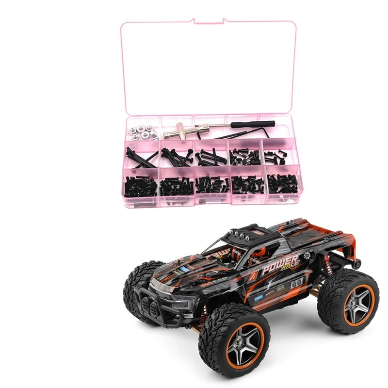 1 Satz Metall-Schraubkasten-Kit für Wltoys 12402-a Upgrade