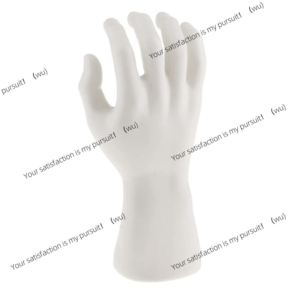 For  Mannequin Right Manikin Hand For Glove Ring Bracelet Bangle Chain Jewelry Watch Display Black White 9 inches