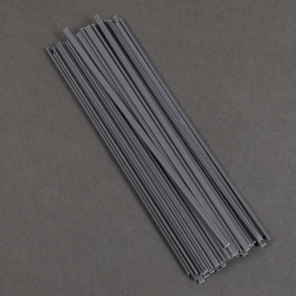 50/100Pcs 20cm Plastic Welding Rods ABS/PP/PVC/PE Welding Sticks 5x2.5mm Welding Soldering for Plastic Welder Gun Bumper Repair