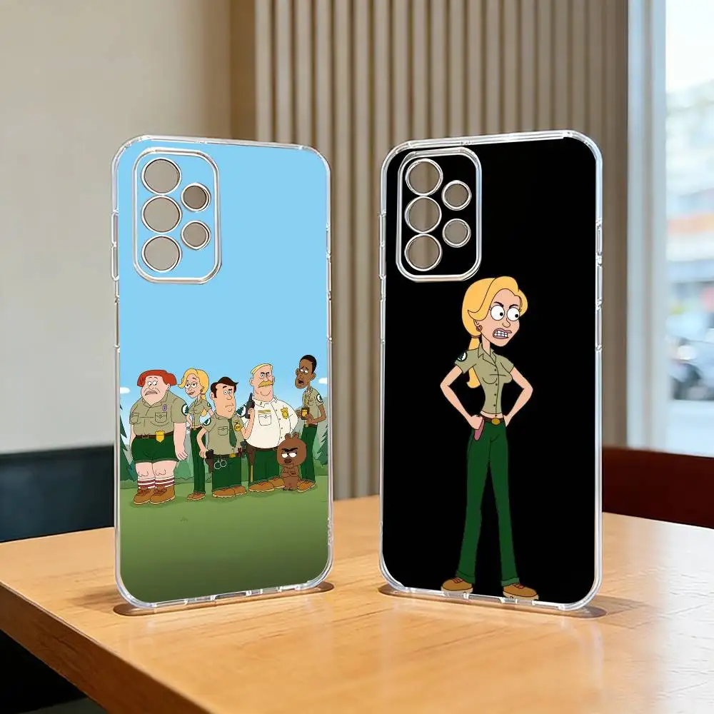 A-Animation B-Brickleberry Phone CaseTransparent Cover Silicone Soft For Samsung S25,S24,S21,S22,S23,S30,Ultra,S20,Plus,Fe,Lite