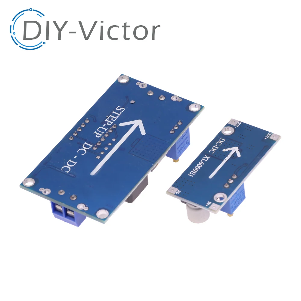 XL6009 DC-DC Boost Power Supply Voltage Regulator Step-up Module Output Adjustable 5V With Digital Display 4A LED Voltmeter