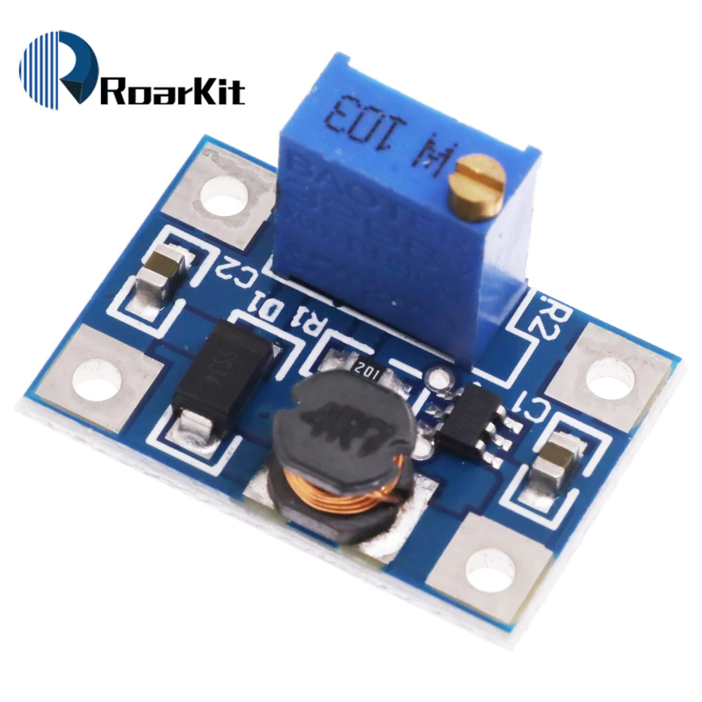 1/5/10PCS DC-DC 2-24V to 2-28V Step Up Adjustable Power Module Step Up Boost Converter 2A SX1308